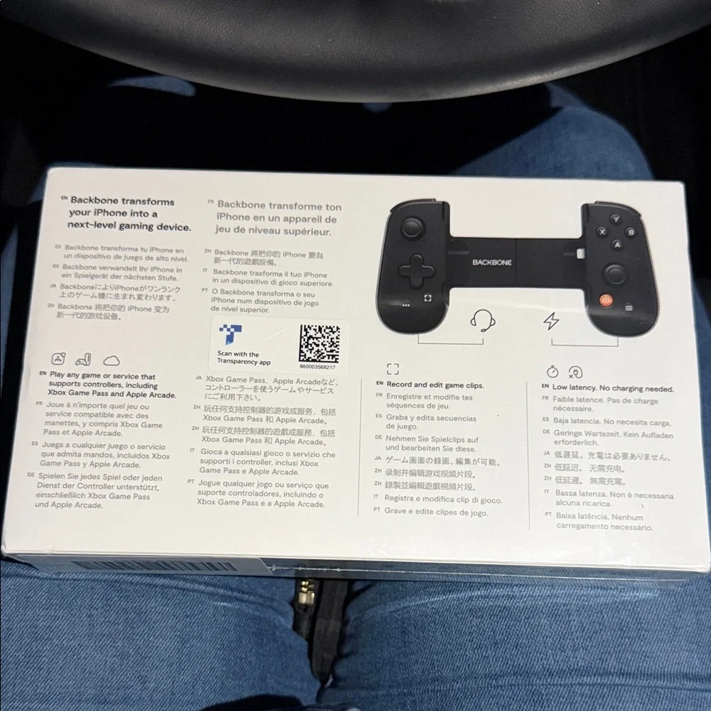 Black Mobile Gaming Controller for iPhone New sealed